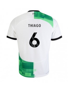 Billige Liverpool Thiago Alcantara #6 Bortedrakt 2023-24 Kortermet